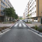 Paso de peatones en Burgos