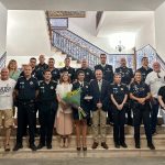 Homenaje a la nueva intendenta jefa de la Policia Local