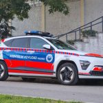 Vehiculo de los Agentes de Movilidad de Madrid