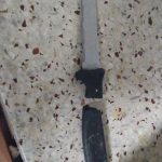 Cuchillo utilizado