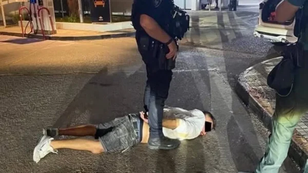 Imagen de la actuacion policial