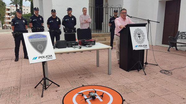 Balance de actividad de la Unidad Aérea de la Policía Local de Almendralejo 10 Policia Local de Almendralejo