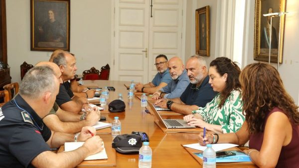 Reunion preparatoria del operativo de seguridad