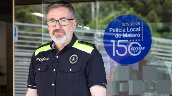 Xavier Santajuliana jefe de la Policia Local de Mataro