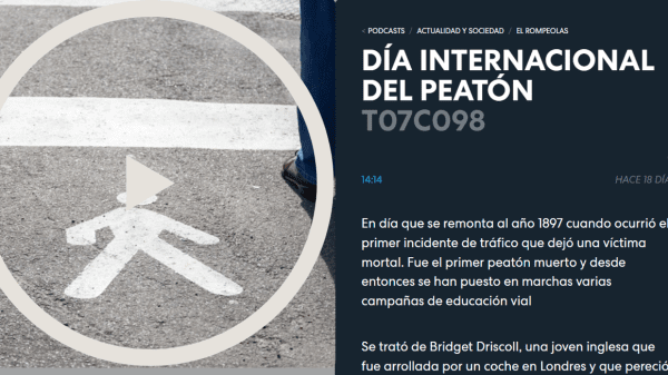 Uno de los referentes de la educación vial en Cartagena conmemora el Día del Peatón en Onda Región de Murcia 12 Imagen1