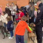 La labor de la Unidad Canina de la Policía Local de Cartagena en los centros escolares 1 Policia Local de Cartagena