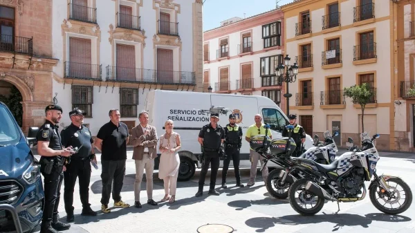 Importante mejora del equipamiento de la Policía Local de Lorca 9 Presentacion de vehiculos en Lorca