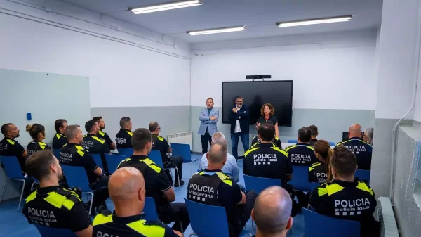 Presentacion del nuevo jefe de la Policia Local