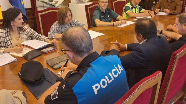 Reunion de la Junta Local de Seguridad para la organizacion del operativo de seguridad