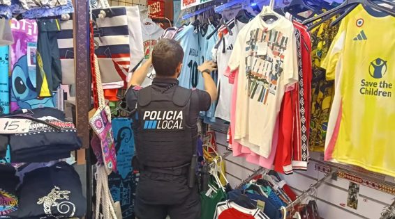 Una imagen de la actuacion policial