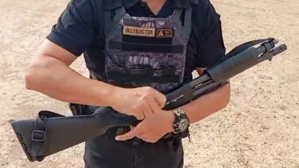 Entrenamiento con arma larga