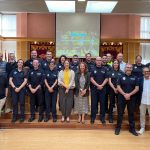 Buenas prácticas en Educación Vial que inspiran a toda la Región de Murcia 2 Foto de familia de los participantes en el evento