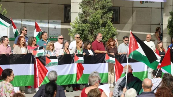 La petición de expediente disciplinario contra el jefe de Policía Local de Getafe 13 La concentracion municipal en la que participo el jefe de la Policia Local de Getafe