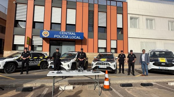 Nuevo equipamiento de la Policia Local de Alfafar