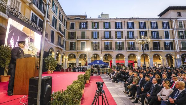 Una imagen de la Diada de la Policia Local de Palma