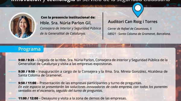 Cartel CAST Jornada Tecnologica de Seguridad Local 1 DIC 25 1