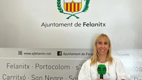 La alcaldesa de Felanitx