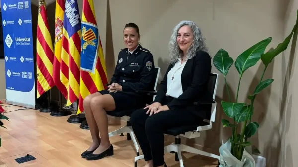 La foto de una de las galardonadas