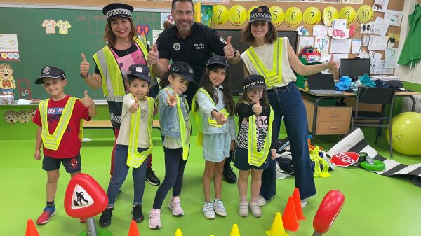 Pascual Munoz Alamo educador vial de la Policia Local de Molina de Segura