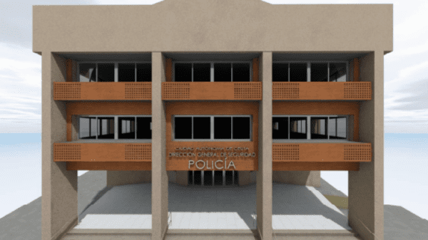 Rehabilitación de la sede de la Policía Local de Ceuta 13 Proyecto de nueva fachada de la sede de la Policia Local