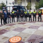Acto de presentacion de la Unidad Aerea y del vehiculo movil de Atencion a la Ciudadania