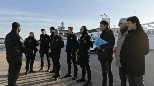 Agentes en el circuito para realizar el curso