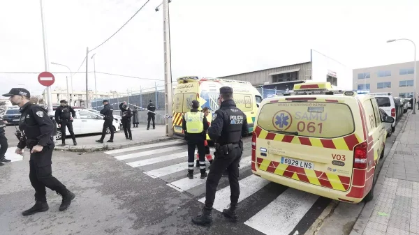 El lugar del siniestro