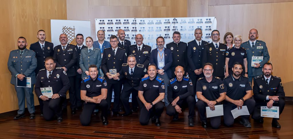 Foto de familia de los galardonados