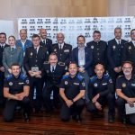 Foto de familia de los galardonados