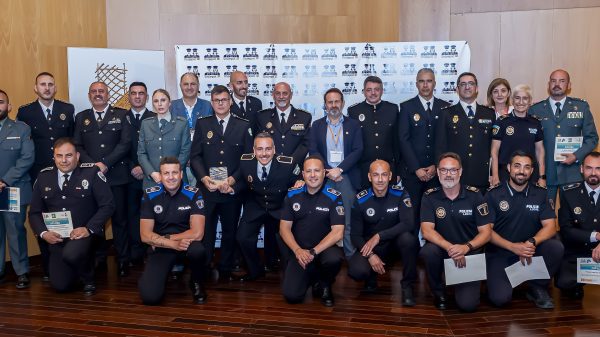 Foto de familia de los galardonados