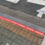 A Coruña prueba semáforos en el pavimento para mejorar la seguridad peatonal 1 La nueva instalacion semaforica que ensaya A Coruna