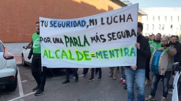 Manifestacion de la Policia Local de Parla