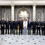Toma de posesion de Angel Albendin como nuevo jefe de la Policia Local de Valencia 1