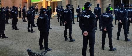 Una formacion del alumnado de la ASPEX