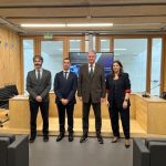 Unai Moreno en la defensa de la Tesis ante el Tribunal