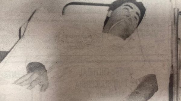 En el hospital despues de la agresion