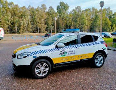 Fuente Academia de Seguridad Publica de Extremadura. Uno de los vehiculos para cesion a los municipios