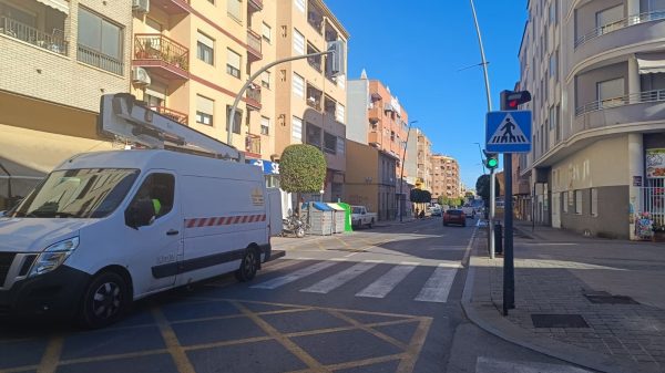 Paso de peatones en Villajoyosa