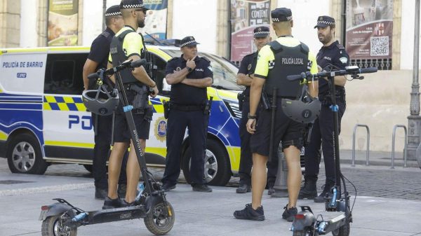 Patinetes de la Policia Local de Cordoba
