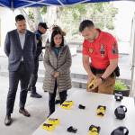 Presentacion de los nuevos dispositivos taser
