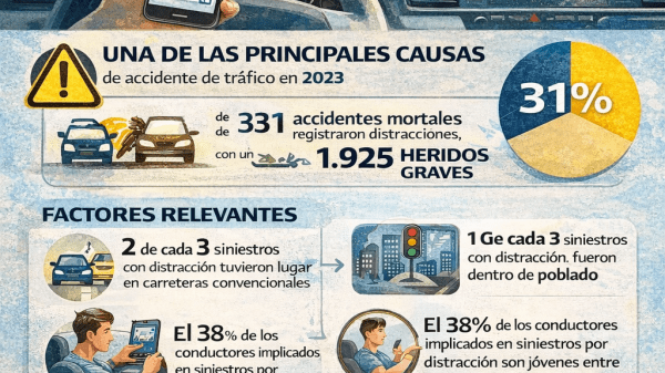 El impacto de las distracciones en la siniestralidad vial en España: claves del informe 2023 24 6c3ff7a5 1868 46fc afce a36180c7fd69