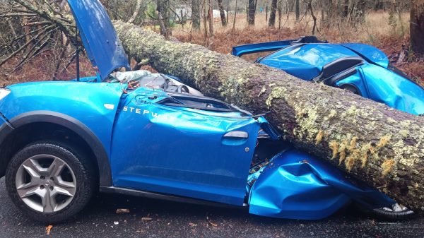 Accidente Caldas de Reis