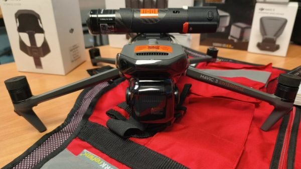 Dron de la Policia Local de Santa Brigida