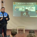 Imagen del agente tutor en una charla