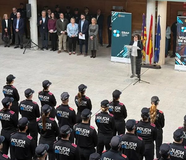 Mallorca acoge el inicio de la 47ª promoción del curso básico de capacitación para policías locales 5 Los alumnos del curso basico