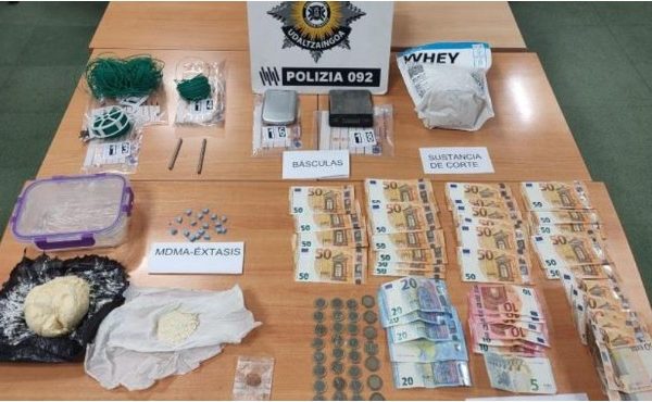 Investigación discreta y golpe contundente de la Policía Local de Vitoria 10 PL Vitoria drogas