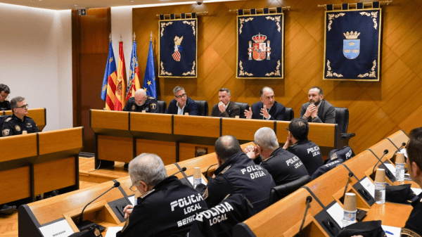 La formación en prevención y gestión de conflictos, eje del plan del IVASPE para la Policía Local en 2026 2 Reunion en Burriana