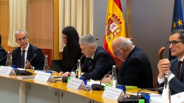 Una imagen de la Jonada durante la intervencion del secretario general de la FEMP