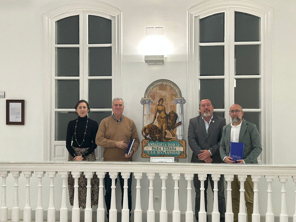 El Defensor del Pueblo Andaluz respalda una propuesta de ANAT y ATESVAN para impulsar la autonomía infantil en los desplazamientos escolares 1 Una imagen del encuentro