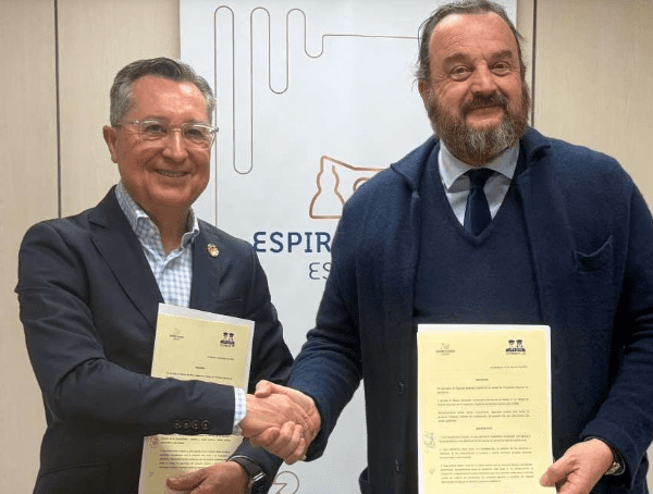 Una imagen del encuentro entre las dos entidades